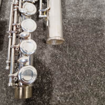 Kurioshi Vivace V11468 Silver/Gold Flute - Dual Finish - Very Good w/ Soft Case & Hard Case image 17