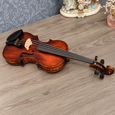 1965 Austrian 7/8 Stradivarius Model Violin - Restored by Roman Danilin image 7