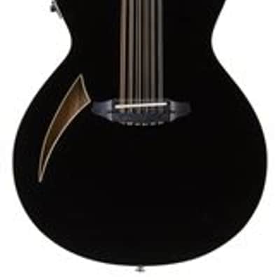 ESP LTD TL-12 Thinline 12-String Acoustic Electric Guitar Black image 1