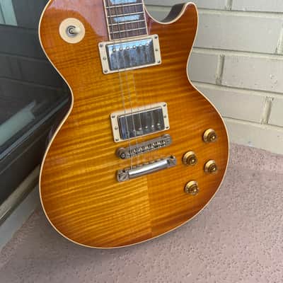 Gibson Les Paul Standard Plus 2003 Headstock Repaired AAA Flame Maple Top image 1