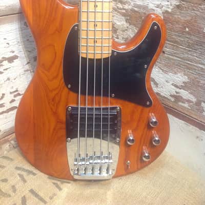 Ibanez ATK 305 Natural Finish Active Electric Bass Guitar image 1