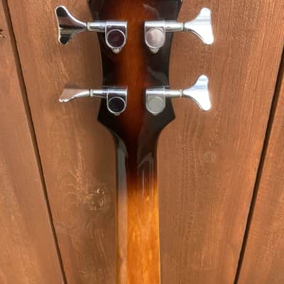 Michael Kelly Firefly 4-String Acoustic-Electric Bass Guitar w/ Hard Case image 7