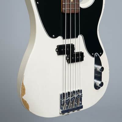 Fender Mike Dirnt Signature Precision Bass 2024 - Roadworn White Blonde image 2