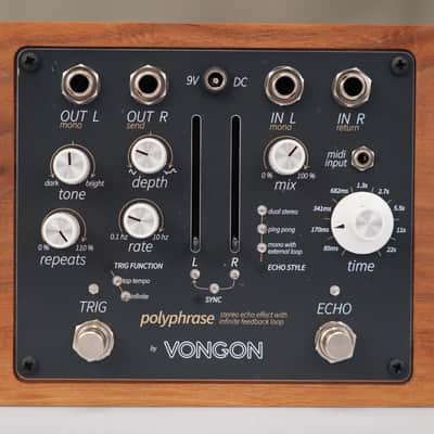 Vongon Polyphrase Stereo Echo Infinite Repeat Desktop Effects Unit #58701 image 2
