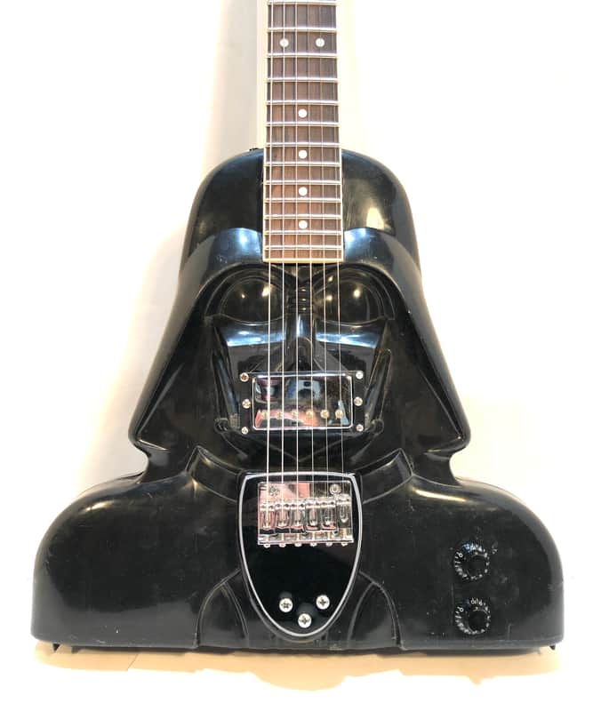 Darth Vader guitar made from a vintage action figure case The Darthcaster 2021 Sith black image 1