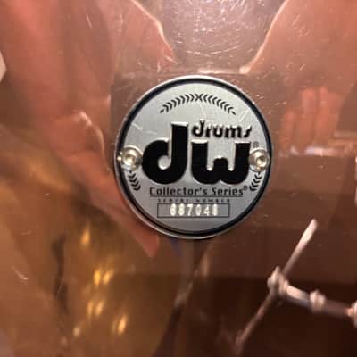 DW Rose Copper, Nickel Collectors Drum Set, Thomas Lang! 22, 1012,16, 6x14. Excellent! Full Set of Cases. image 4