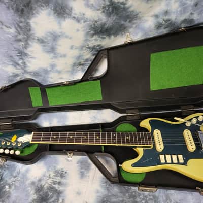Vintage RARE 1966 Lafayette Capri Electric Guitar Pro Setup Original Hard Shell Case image 17