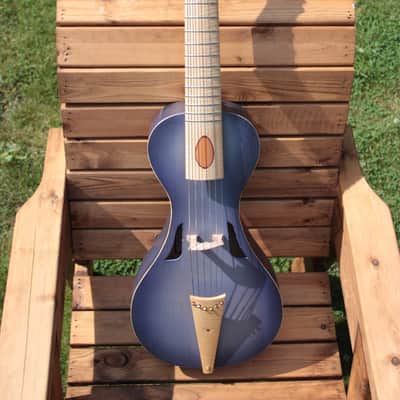 Guitar Viol, 6 string fretted Viol image 10