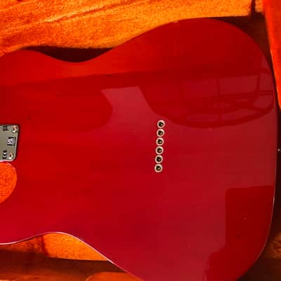 Fender American Vintage II '63 Telecaster 2022 - Present - Crimson Red Transparent image 5