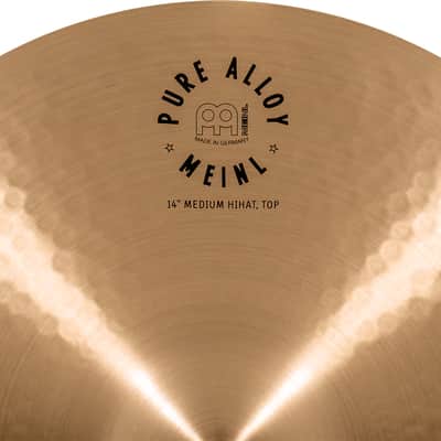 MEINL PA14MH Pure Alloy Medium HiHat 14 Zoll Becken image 7