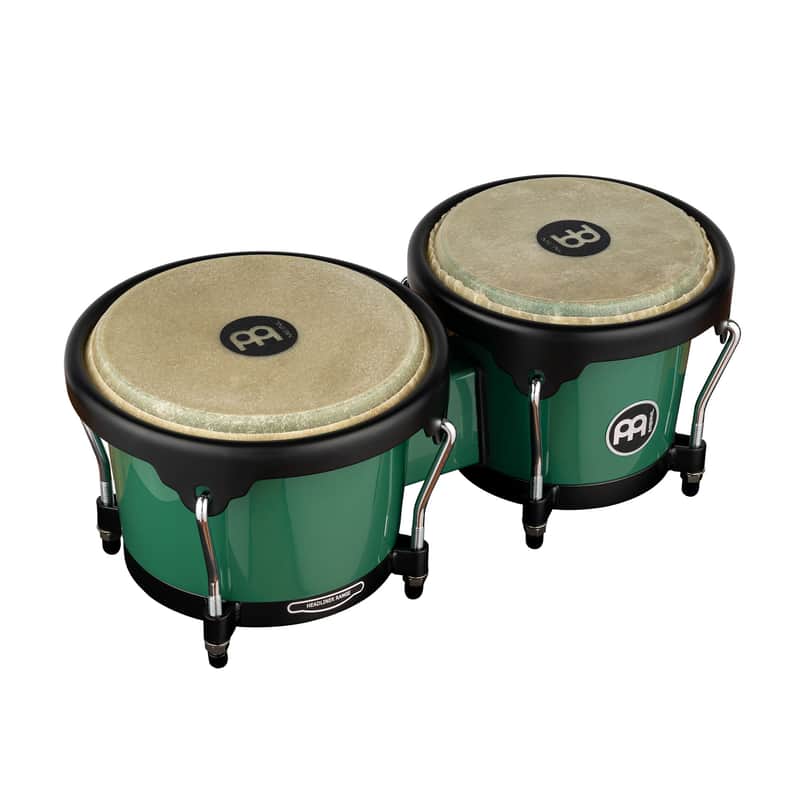 Meinl Percussion Journey Series HB50 Bongo Forest Green image 1