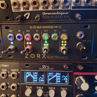 ZORX Electronics 1U CV Bus Expander MK II for Eurorack Modular Synthesizer synth analog Buffered Mult image 4
