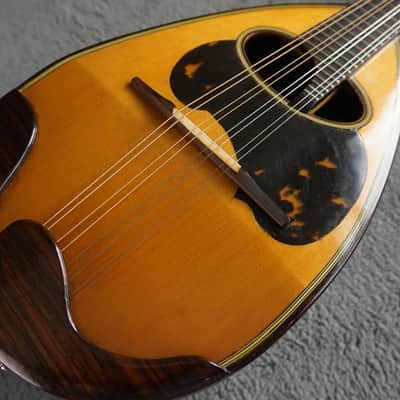 Kunishima NM8 Bowl Back Mandolin w/ Hard Case Vintage Japan image 5