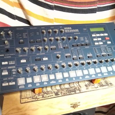 Korg MS2000R - Metallic Blue w/ power supply