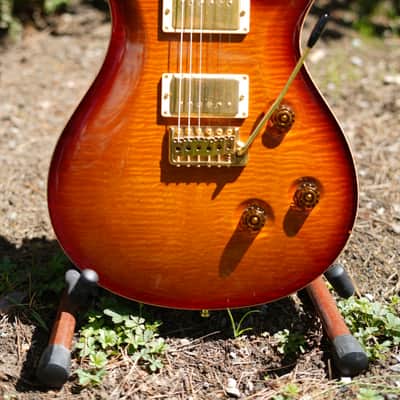 PRS 25th Anniversary Custom 24 2010 - Smoked Amber image 2