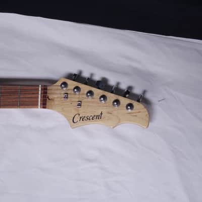 RONNIE JAMES DIO - signed Crescent electric guitar - Black image 4