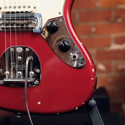 1964 Fender Jaguar - Candy Apple Red with Matching Headstock! image 9
