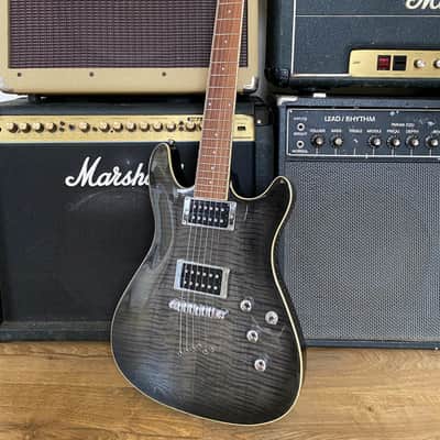 Ibanez SZR520FM-TKS Standard - 2009 - Transparent Black Sunburst - Owned by Jim Davies image 10