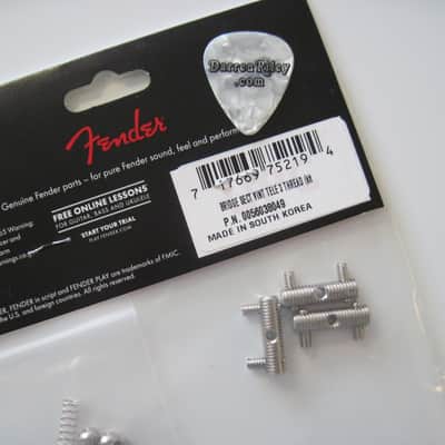 Fender American Vintage 60s Threaded Telecaster Saddles 0056038049 image 3