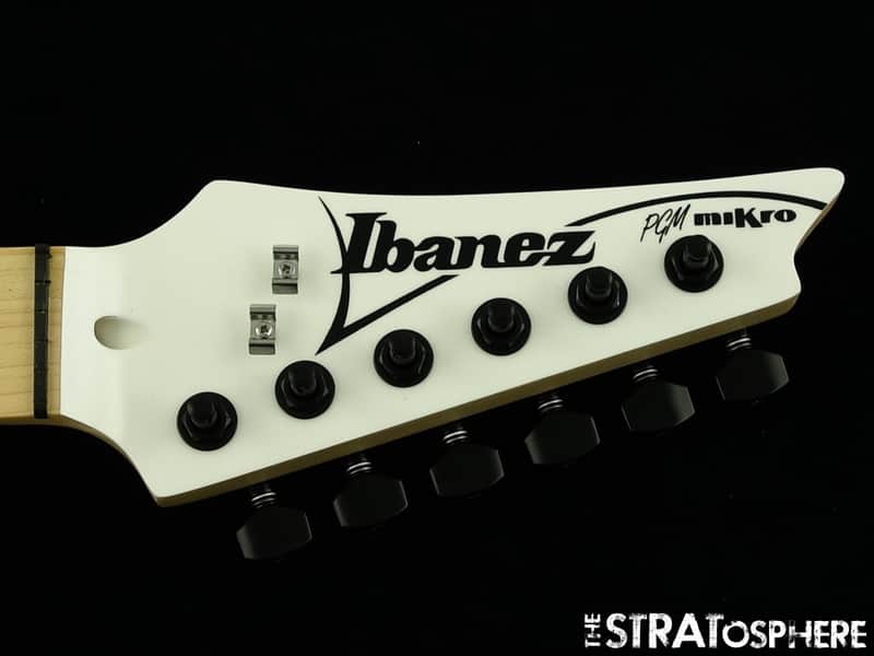 Ibanez PGMM31 NECK + TUNERS Paul Gilbert miKro White Reverse Headstock Maple image 1
