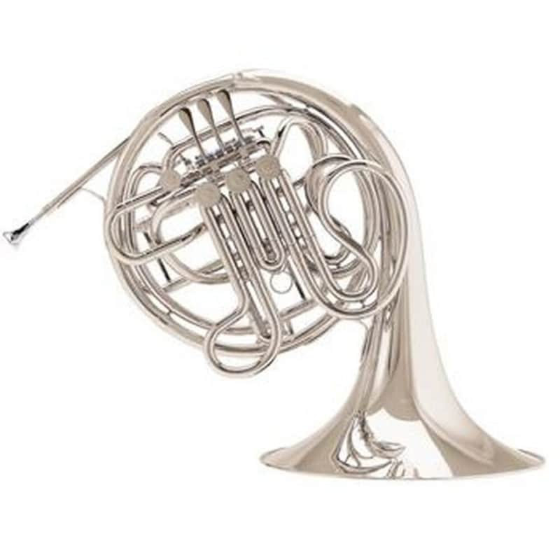 Conn 8D CONNstellation Professional Model Double French Horn with Fixed Bell - Nickel-Silver image 1