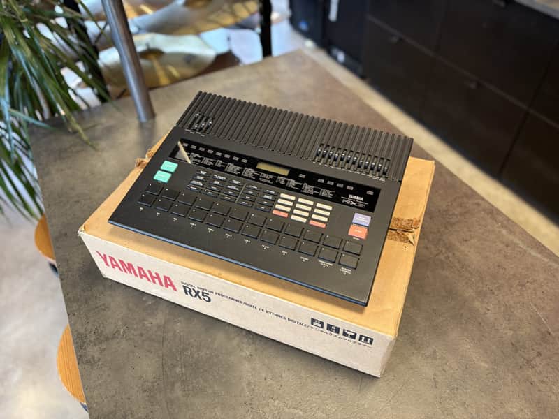 Yamaha RX5 Digital Rhythm Programmer 1986 - Black image 1