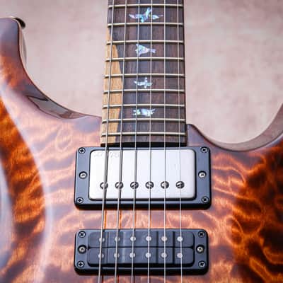 PRS USA Paul Reed Smith Wood Library Special 22 Semi Hollow 10-Top "Copperhead Burst" (2024) image 5