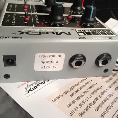 Mu-Fx TruTron Handsigned! image 7