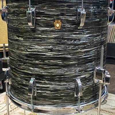 Ludwig Oyster Black Pearl 3-Piece Set - Super Classic - Very Good Condition - We Ship Fast! image 12