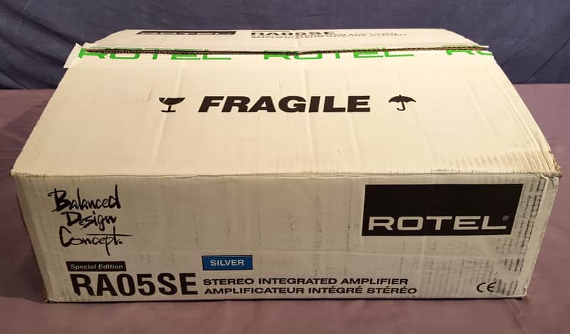Rotel RA05 SE Special Edition Integrated Stereo Amplifier Grey