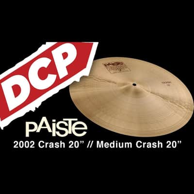 Paiste 2002 Medium Crash Cymbal 20" image 2