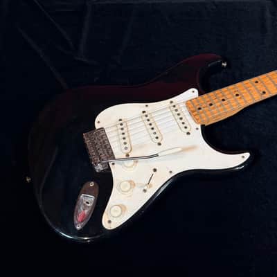 1959 Fender Stratocaster Black Refin SN 36677 image 7