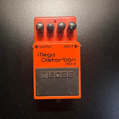 Boss MD-2 Mega Distortion (no label) 2001 - Present - Red image 2