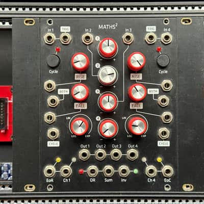 Make Noise Maths Module 2019 - Grayscale Matte Black Panel image 2