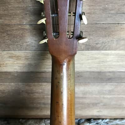 c. 1920 Chicago-made Parlor Guitar by Montgomery Ward & Co image 9