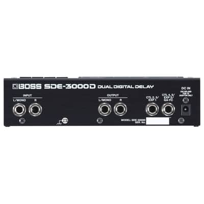 Boss SDE-3000D Dual Digital Delay 2023 - Present - Black image 4