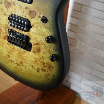 Sterling Jason Richardson 6 Signature Cutlass - Natural Poplar Burst - With Gig Bag image 9