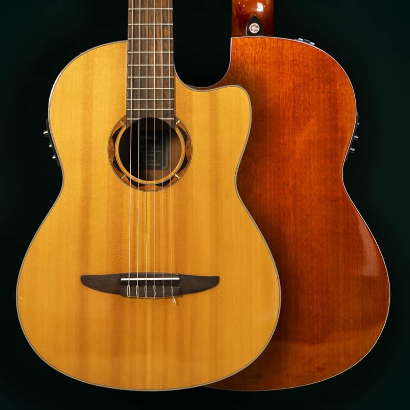Yamaha NCX700 Acoustic/Electric Classical Guitar 2010s - Natural image 1