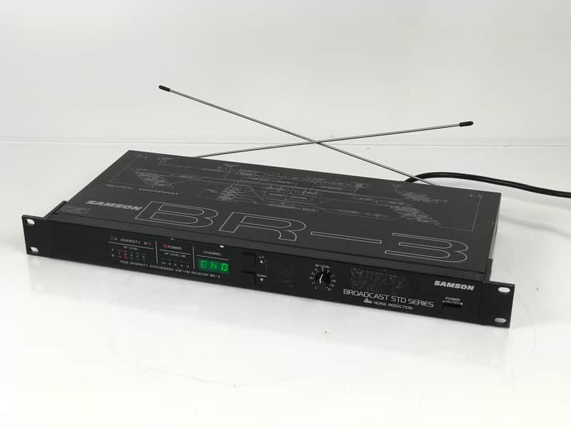 Samson Broadcast STD Series BR-3 True Diversity VHF-FM Receiver image 1