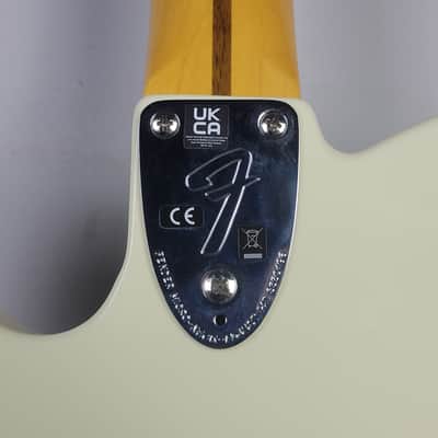 2023 Fender American Vintage II 1977 Telecaster Custom - Olympic White With OHSC image 16
