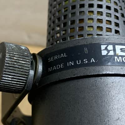 SHURE SM7 USA MICROPHONE- ORIGINAL 70'S/'80'S VINTAGE/ RARE/ CLASSIC! MAKE OFFER! image 11