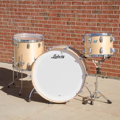 Ludwig Classic Maple Kit in Natural Maple - Bonham Sizes 14 x 10", 16 x 16", 18 x 16", 26 x 14" image 3