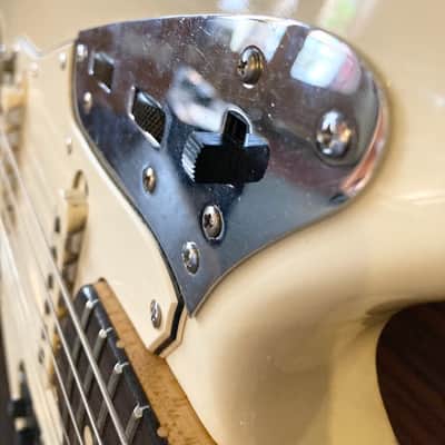 Fender Jaguar 1962 - 1965 - White Refin with Matching Headstock image 3