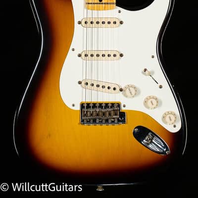 Fender Custom Shop Willcutt True '57 Stratocaster Journeyman Relic 2-Tone Sunburst 65 C (100) image 3