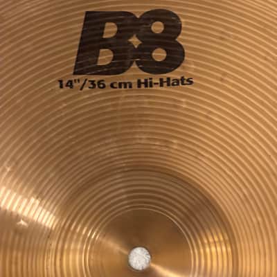 Sabian B8 14” Hi-Hats Pair - Excellent Condition image 5