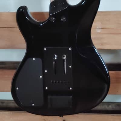 2008 Fernandes Retrorocket Pro With Sustainer Black Free Shipping