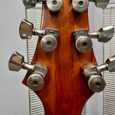2007 Anderberg Gunnie Flat Top Neck Thru Tele Custom image 11