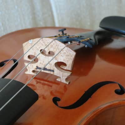 Handmade Violin Model of Antonio Stradivari 1982 with Case image 6