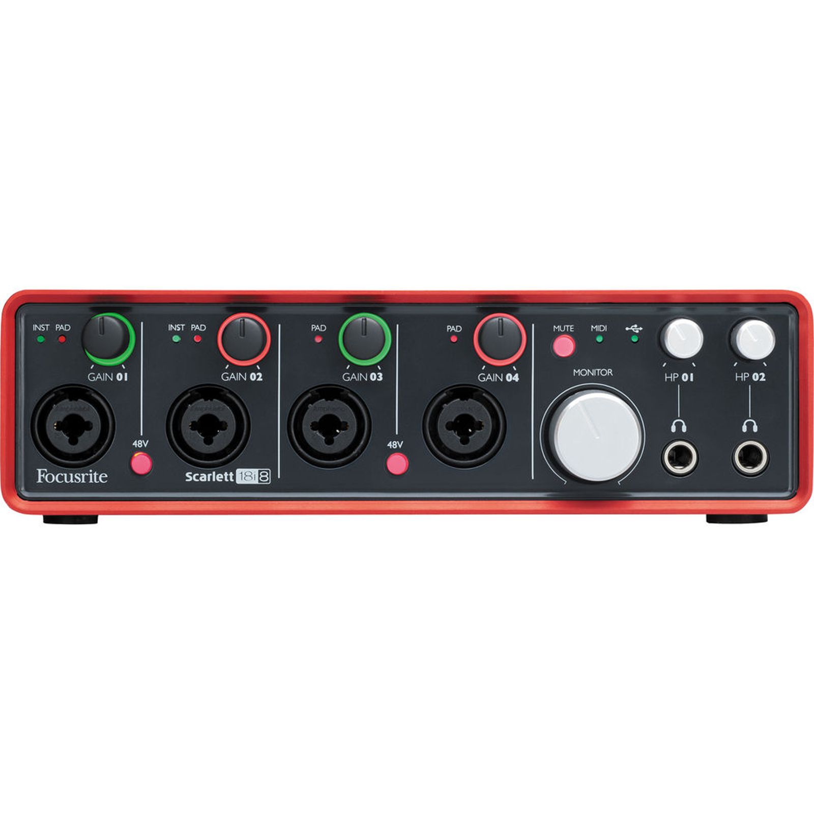 Focusrite Scarlett 18i8 USB 2.0 Audio Interface | Reverb