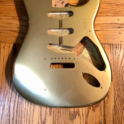 Fender Custom Shop '57 Reissue Stratocaster Body - HLE Gold image 1